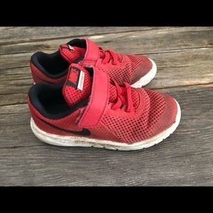 Boys Velcro Nike shoes